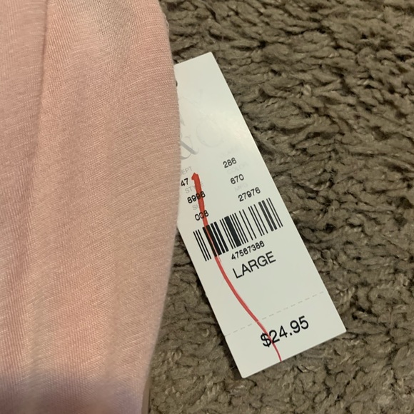 NWT NY&Co Scoop Neck Tank Top Large - Picture 3 of 4